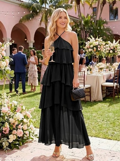 Ruffle Maxi Dress