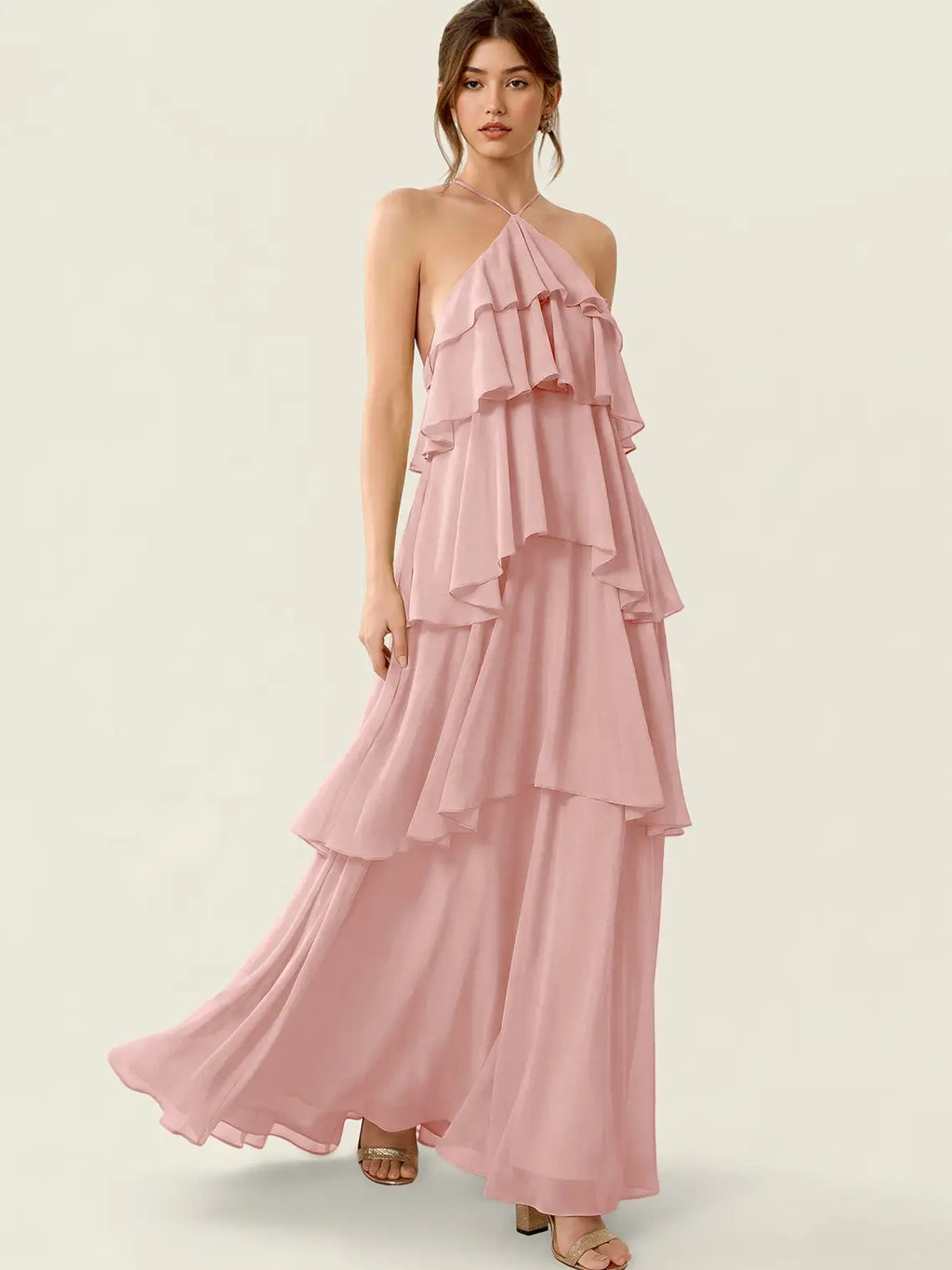 Ruffle Maxi Dress